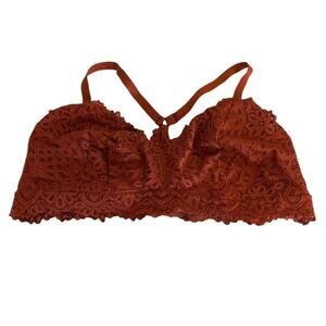 Auden bralette size 3x.‎ Lacey t-back pull on.
